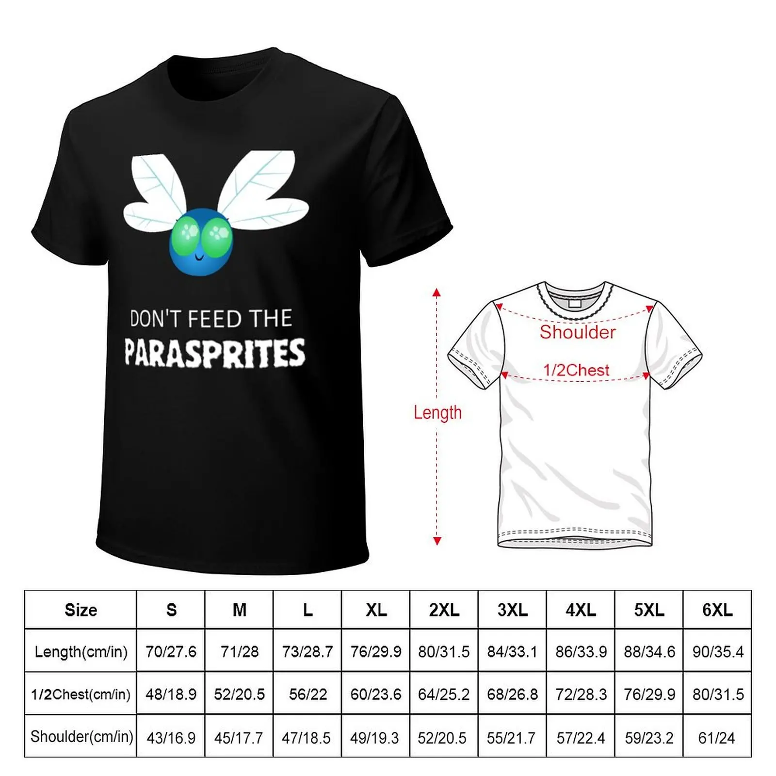 Don't Feed The Parasprites T-Shirt Urban Style Print T-Shirt