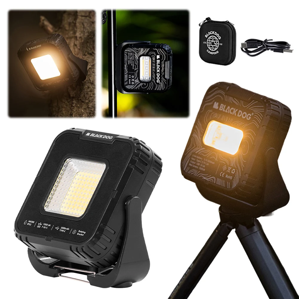 

Уличный светильник для кемпинга IPX5, водонепроницаемый атмосферный фонарь, 5000 мАч, многофункциональная аварийная лампа 1000LM для наружного кемпинга, пешего туризма