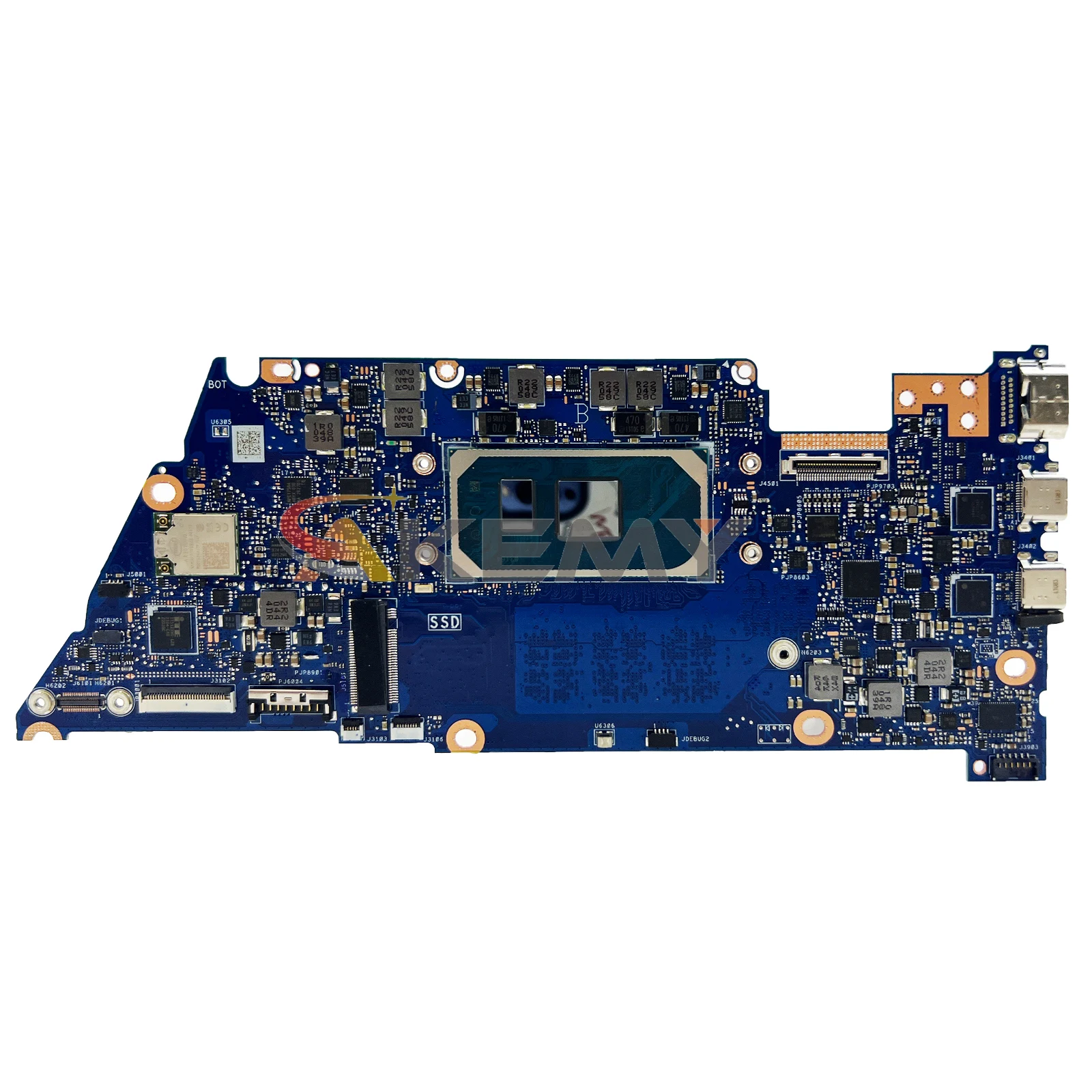 Imagem -04 - Placa-mãe da Loja ae Ux363ja para Asus Zenbook Flip Ux363ja Bx363ja Rx363ja Placa-mãe para Laptop i5 i7 10th Gen Cpu 8g 16gb Ram