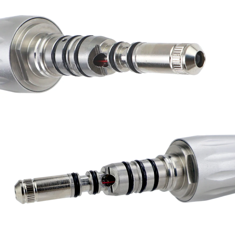 Dental LED Quick Coupler Coupling Fit Fiber Optic Handpiece 4Hole Connect Dentistry tools