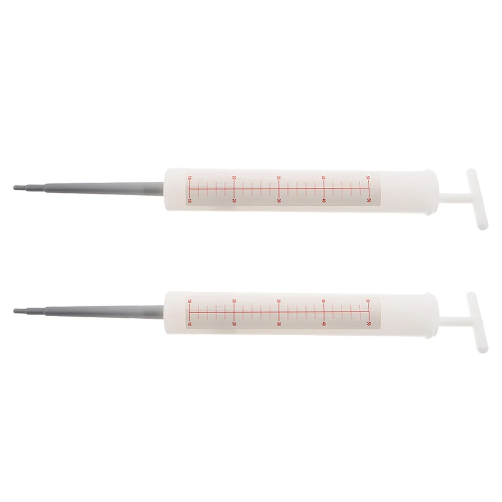 

2pcs Fake Syringe Props Doctor Nursing Party Favors Play Injector Nurse Accessories Cosplay Party Favors Medical Toys