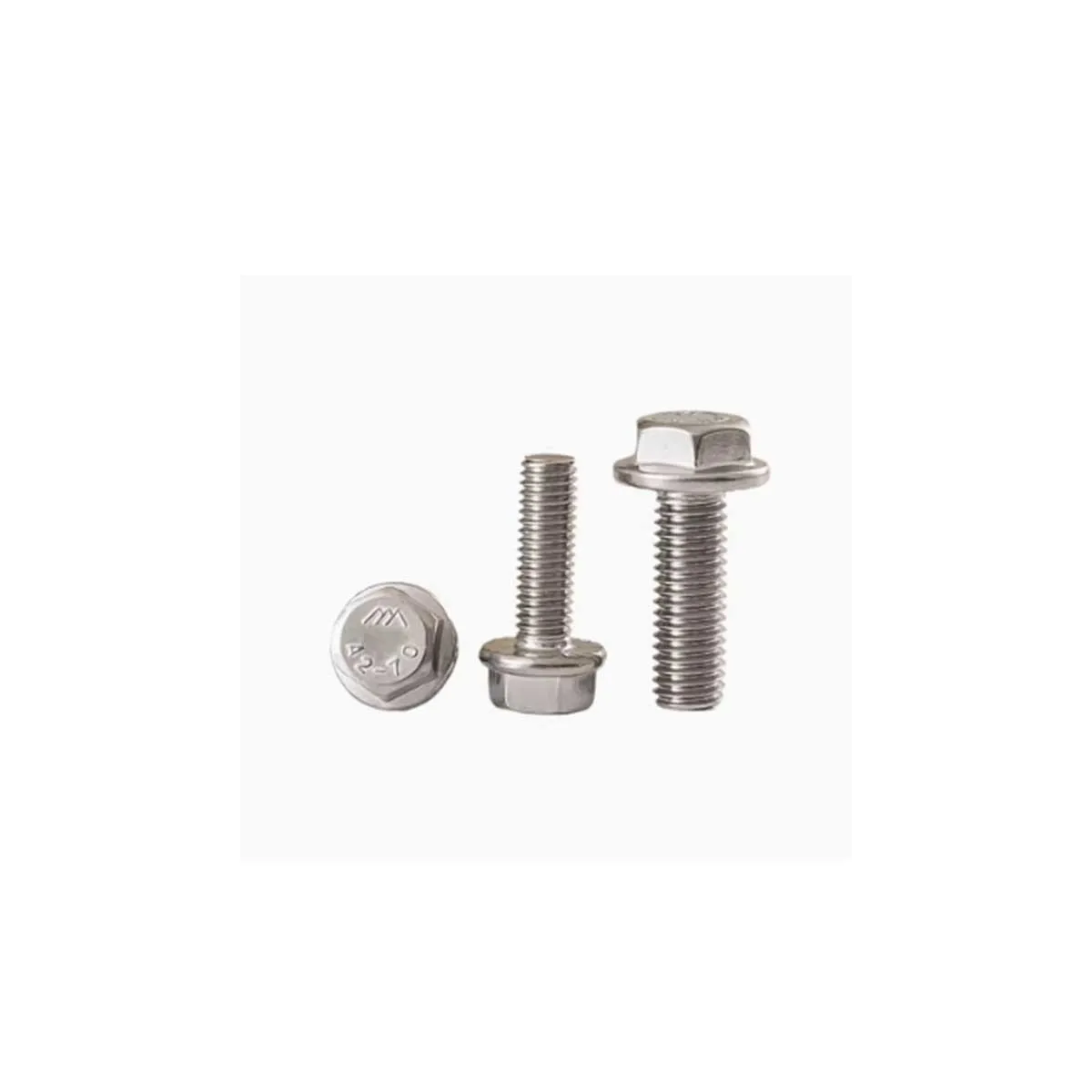 316 Stainless Steel Flange Screw/Outer Hexagonal Bolt With Gasket, Anti Slip, Toothed And Anti Loosening M5M6M8M10