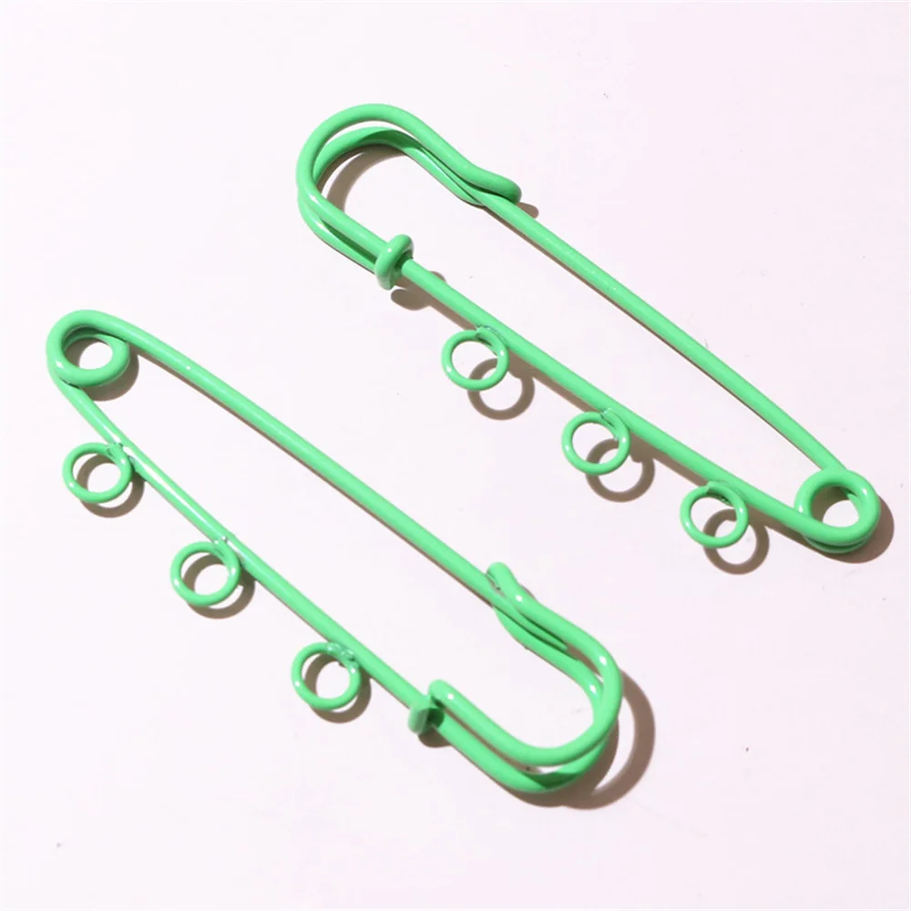 10/20 قطعة دبابيس السلامة بروش دبابيس الخياطة المعدنية دبابيس الملابس مع 3/5 حلقات للعلامات Crafts بها بنفسك الحرف صنع المجوهرات النتائج #6