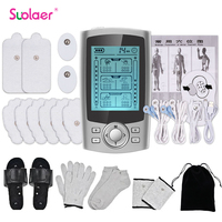 Professional Electric Body Massager 36 Modes Tens Unit EMS Muscle Electrostimulator Neck Back Foot Hand Leg Relax Pain Relief