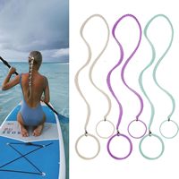 Creative Elastic Hair Ties Ponytail Holders for Women Girls Stretchy Braided Pony Tail Hair Tie Wrap for Swim Diving Surfing