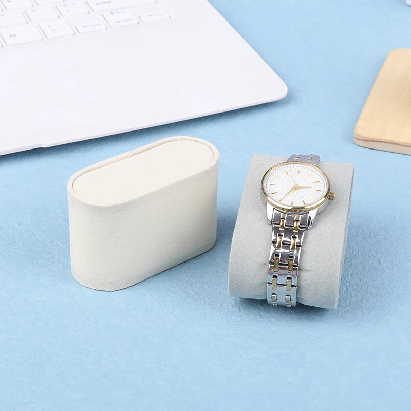 

1 шт. портативный органайзер-подушка для хранения часов, подставка-держатель для наручных часов и браслетов