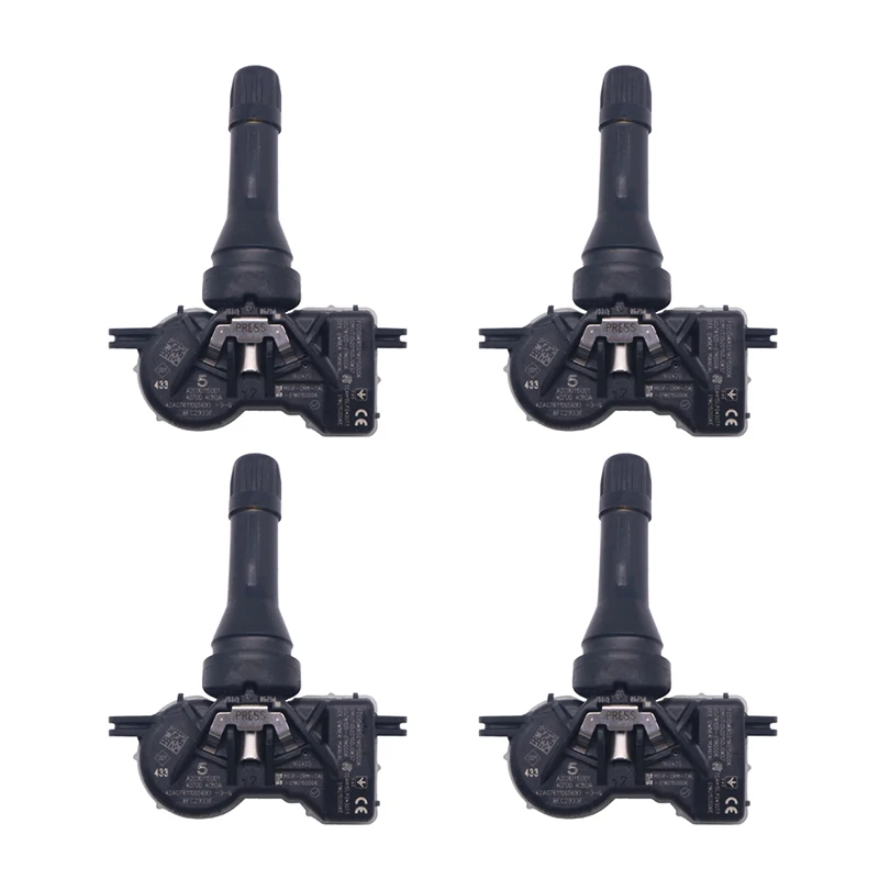 

1/4PCS TPMS Tire Pressure Sensor 407004CB0A 407004CB0B For Nissan Micra NV200 Qashqai II X-Trail 433MHz