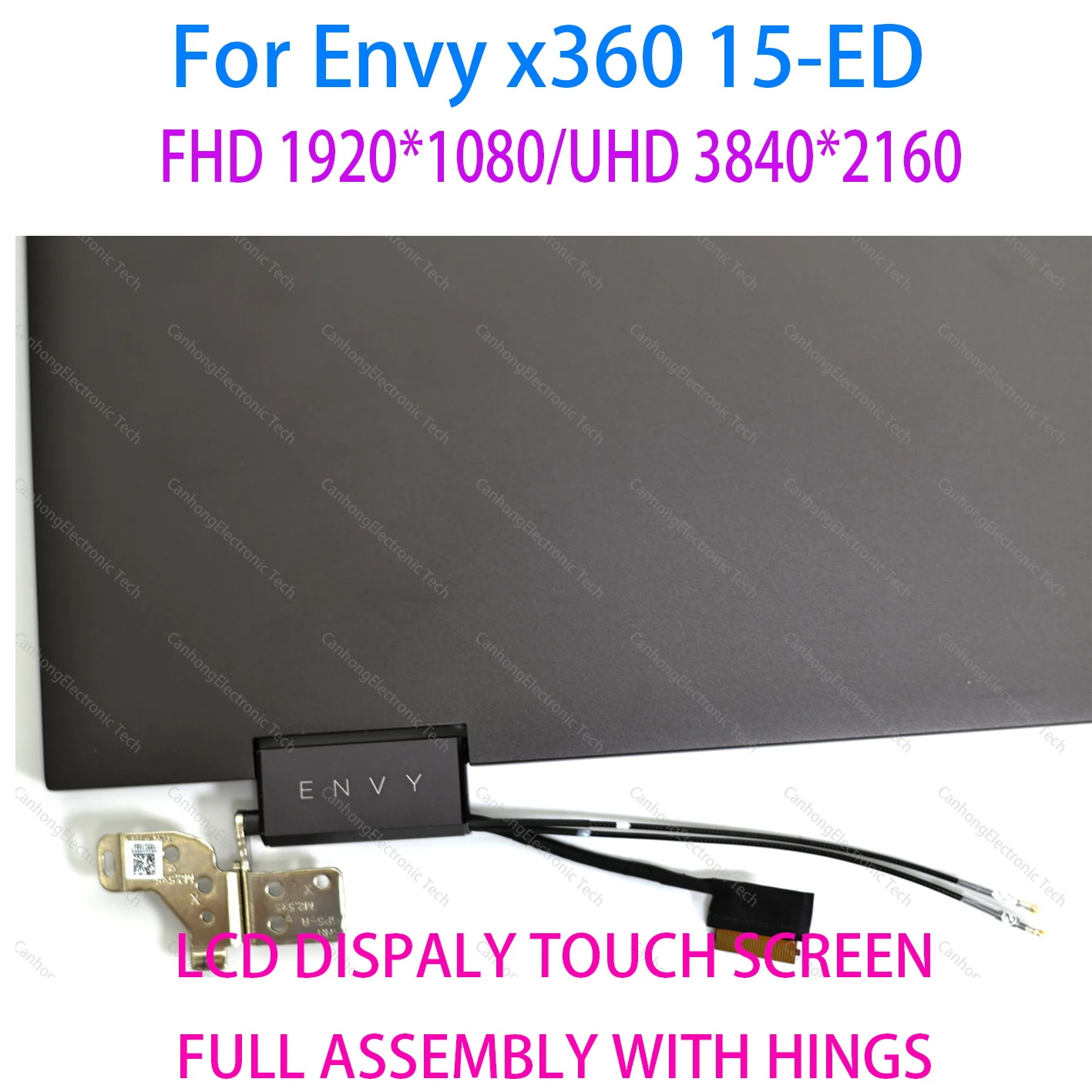 15,6'' LCD UHD Display Touchscreen Ersatzbaugruppe für HP ENVY x360 15-ED 15-ed0000nx 15-ed0001nz L93184-001