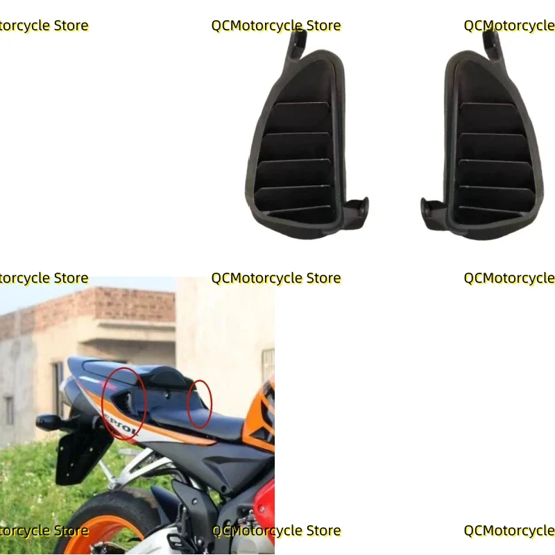 

Motorcycle Rear Tail Ventilation Pipe Net Fairing Fit For Honda CBR600RR F5 CBR600 RR 2005-2006