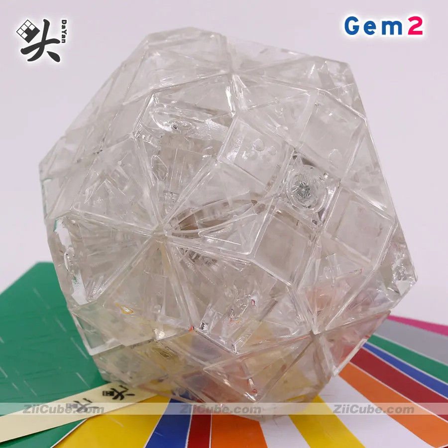 Cubo mágico mf8 DaYan GEM Cubo V1 V2 V3 V4 V5 V6 V7 V8 piedra de diamante grande rompecabezas de forma extraña dodecaedro Megamin juguete de alto