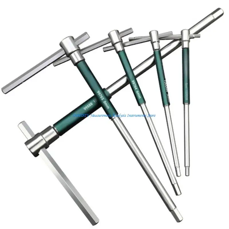 

367D Новый удлиненный Т-образный шестнадцатеричный гаечный ключ Torx Key Wrench Внутренний гаечный ключ 2.5/3/4/5/6/8/10 мм
