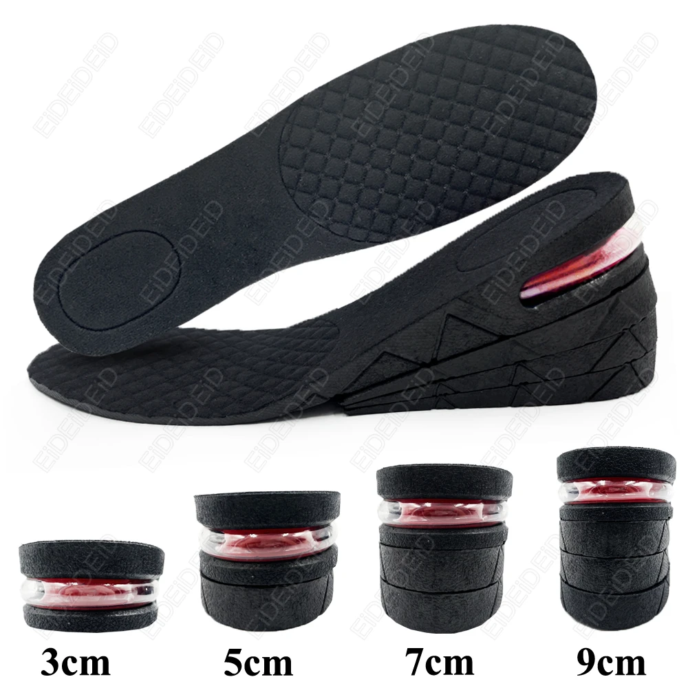 3/5/7/9 سنتيمتر غير مرئية الارتفاع زيادة النعال قابل للتعديل قطع كعب إدراج وسادة دعم ماصة منصات القدم للرجال النساء عيد #2