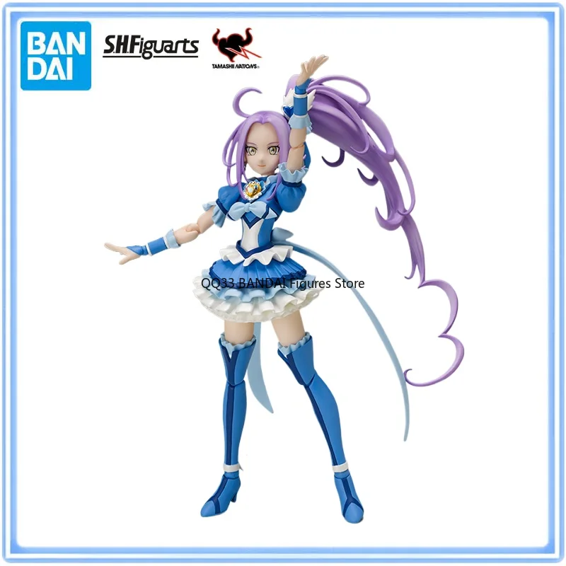 

Bandai Original Hugtto！Pretty Cure S.H.Figuarts Cure Beat /Kurokawa Ellen Action Figure Active Joints Model Ornaments Model Gift