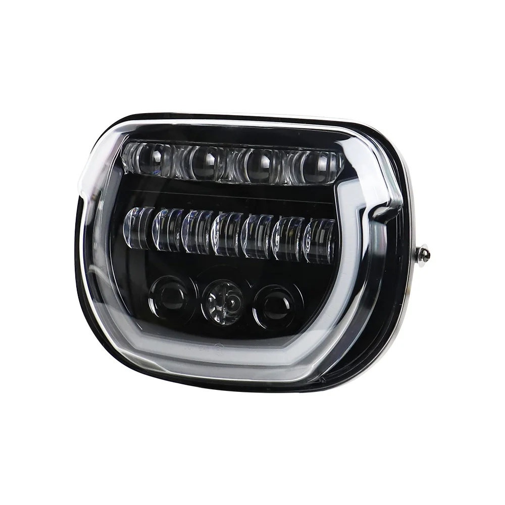 LED Headlights High Beam Low Beam White DRL for Street Glide 2024 CVO Street Glide 2023-2024