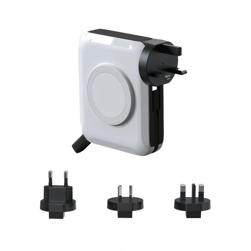 

Wall Charger 5 in 1 15000mAh 65w Universal Travel Power Bank with Laptop Stand