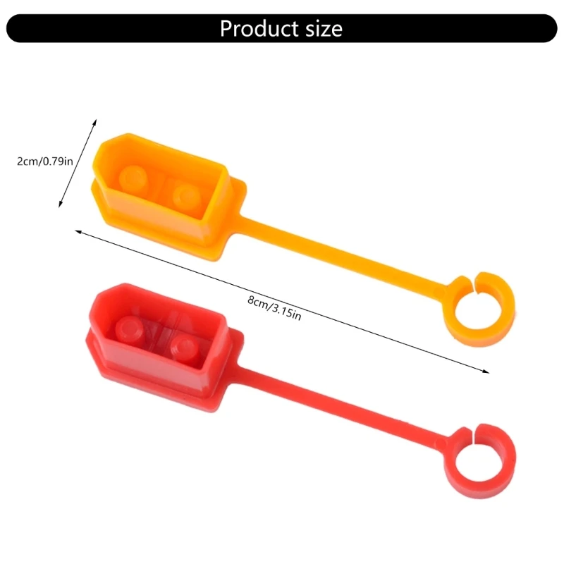 Durability XT60 Plug Dustproof and Leakproof Safety Caps XT60 Connector Covers for Secure Electrical