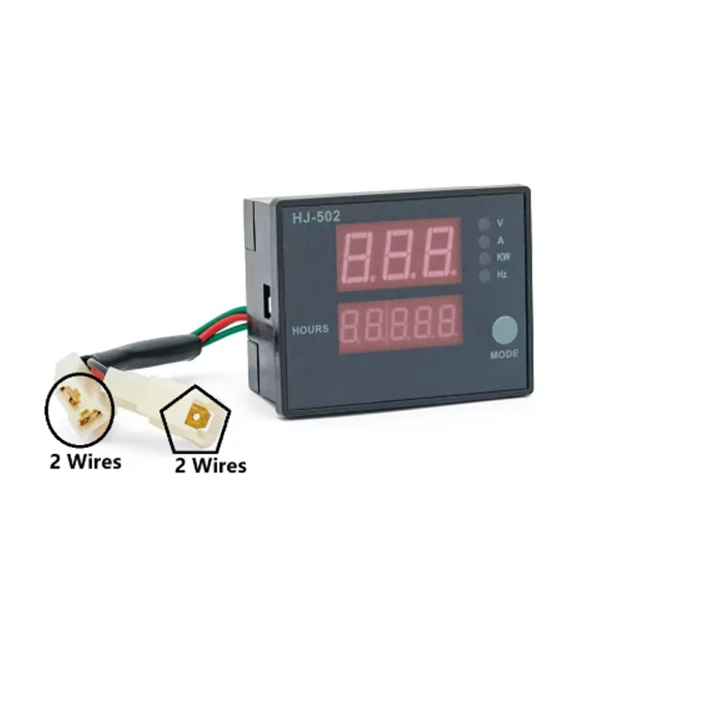 8 Wires 4 Wires HJ-502 Generator Digital Meter With Protection Multifunction Meter Special Instrument Generator Parts