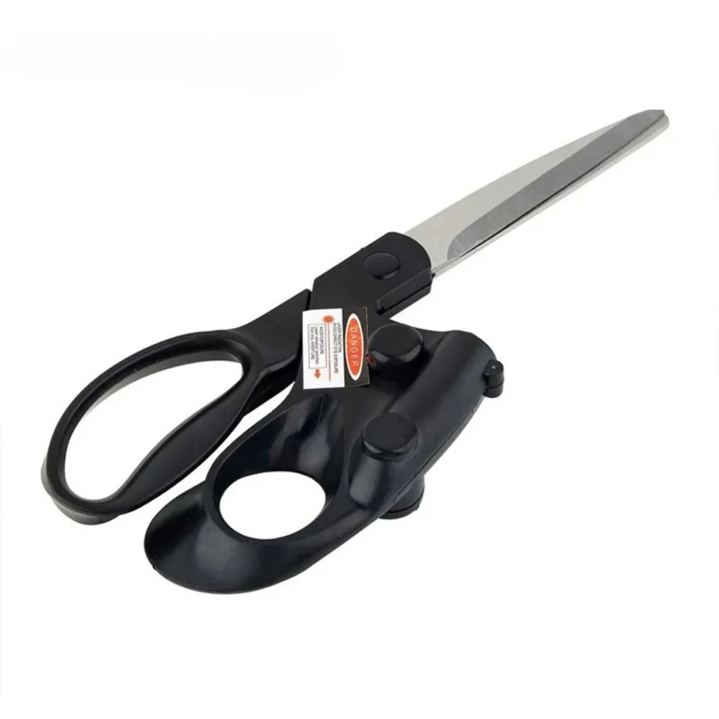 Straight Fast Scissor Shear Laser Guided Scissors for Home Crafts Wrapping Gifts Fabric Sewing Cut Straight Fast Scissor Shear