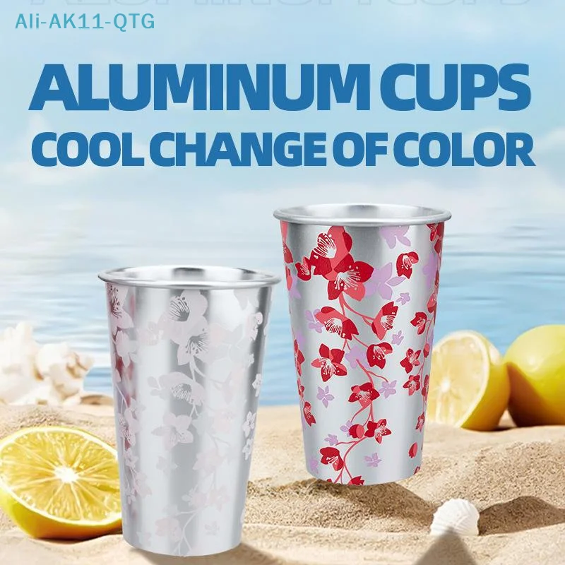 Color Changing Outdoor - NOUVEAU Gobelet en aluminium à motif