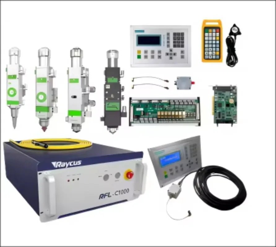Kit componenti principali parti di attrezzatura per macchina da taglio in fibra Raycus Source BM111/109 Fscut1000/2000 Bcs100
