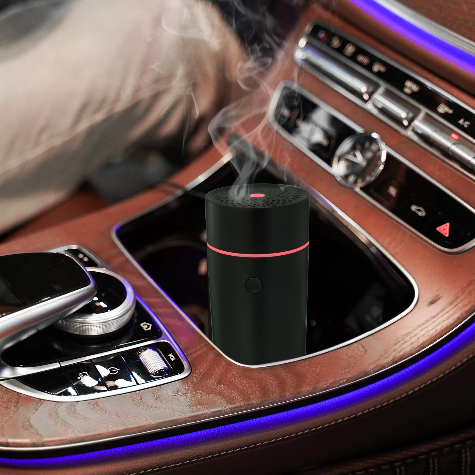 

Aromatherapy Humidifier Diffuser Mini Portable Usb Scent Oil Aroma Essential Air Moisturizer Bedroom Car Soft Skin