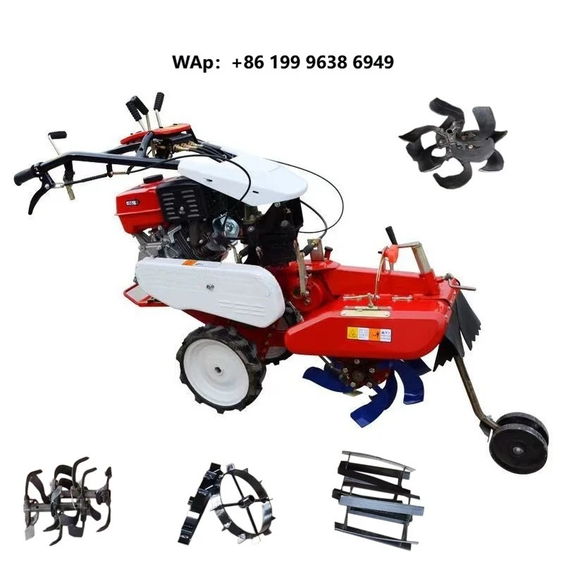 Hot Sale New Ridging Trenching Machine Multifunctional Field Cultivator Mini Power Tiller Cultivator