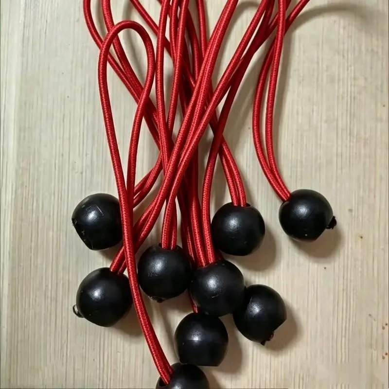 24 attaches à bungee de 30 cm, haute résilience élastique pour la fixation de tentes de camping, polyvalentes, multifonctionnelles