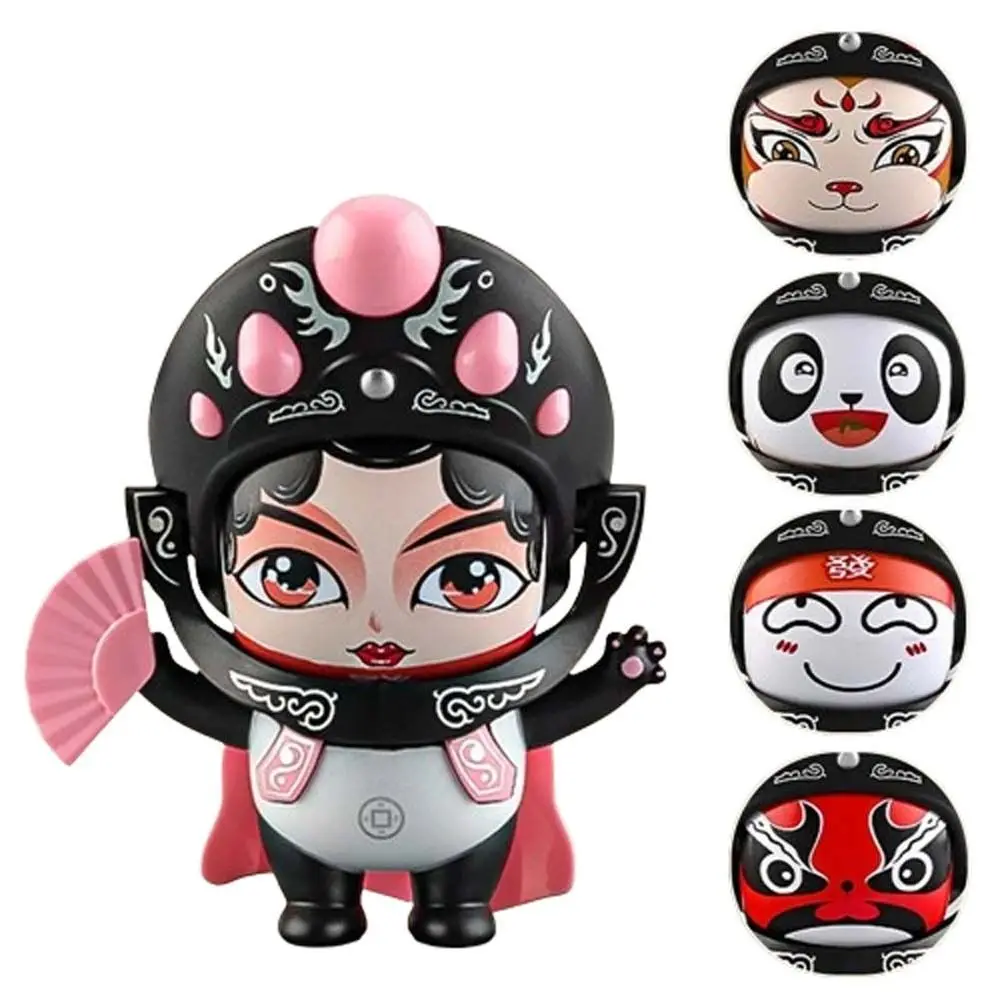 Face Change Sichuan Face Changing Doll Plastics Sichuan Opera Face Changing Panda Doll DIY Crafts 5 Facial Face Changing Toy