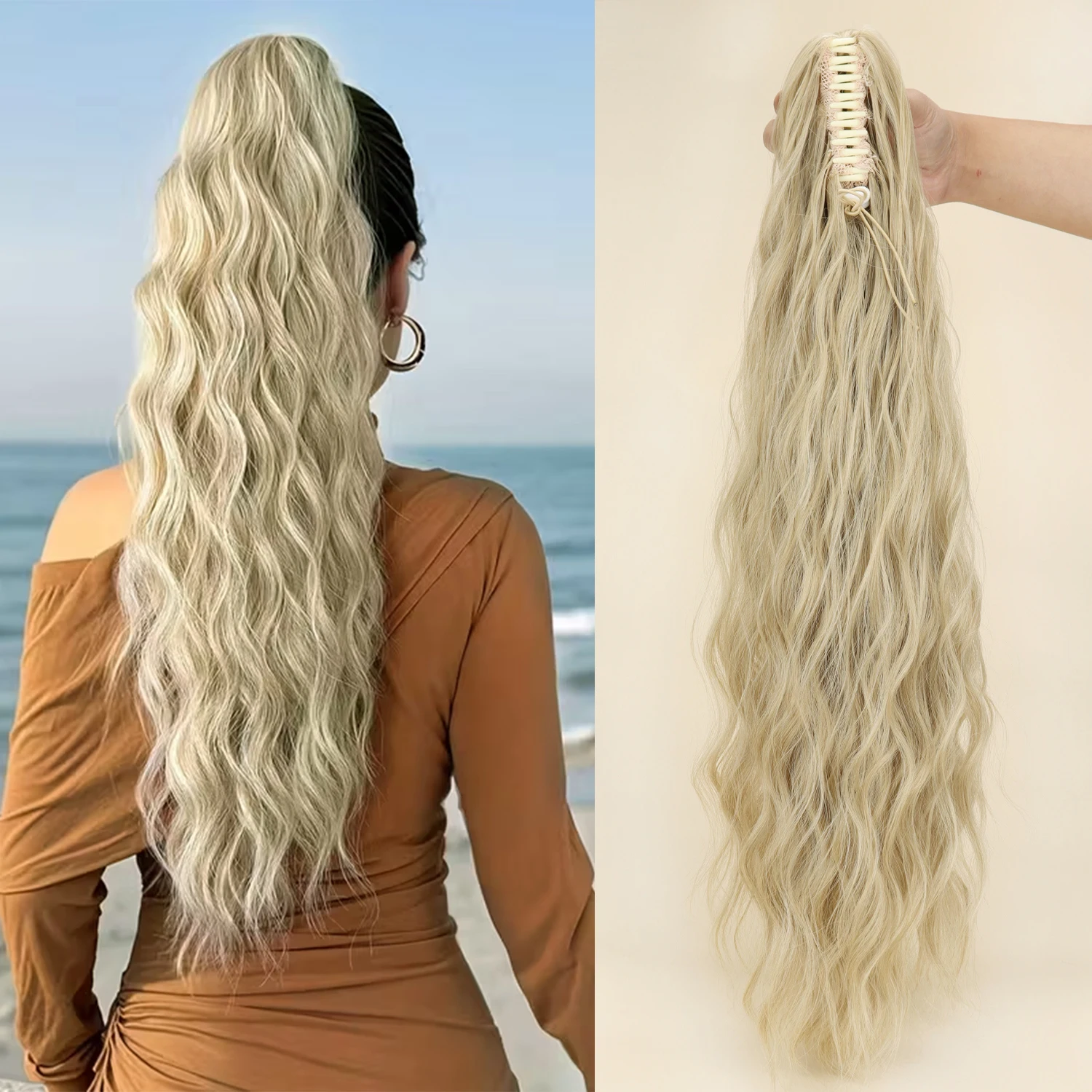 Thumbnail 2 - #77 Best Selling Synthetic Drawstring Ponytails