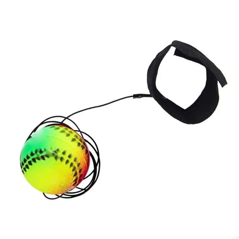 Gym Strength Ball Colorful Stress Wrist Flexibility Ball Rubber Workout Ball 