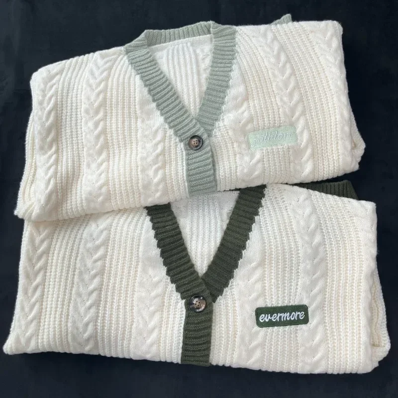 صور حقيقية الفولكلور بالأزرار مع زهرة التطريز سترة أزياء الخريف الشتاء سترة مشغولة من الصوف المرأة كريم الأزهار البلوزات #5