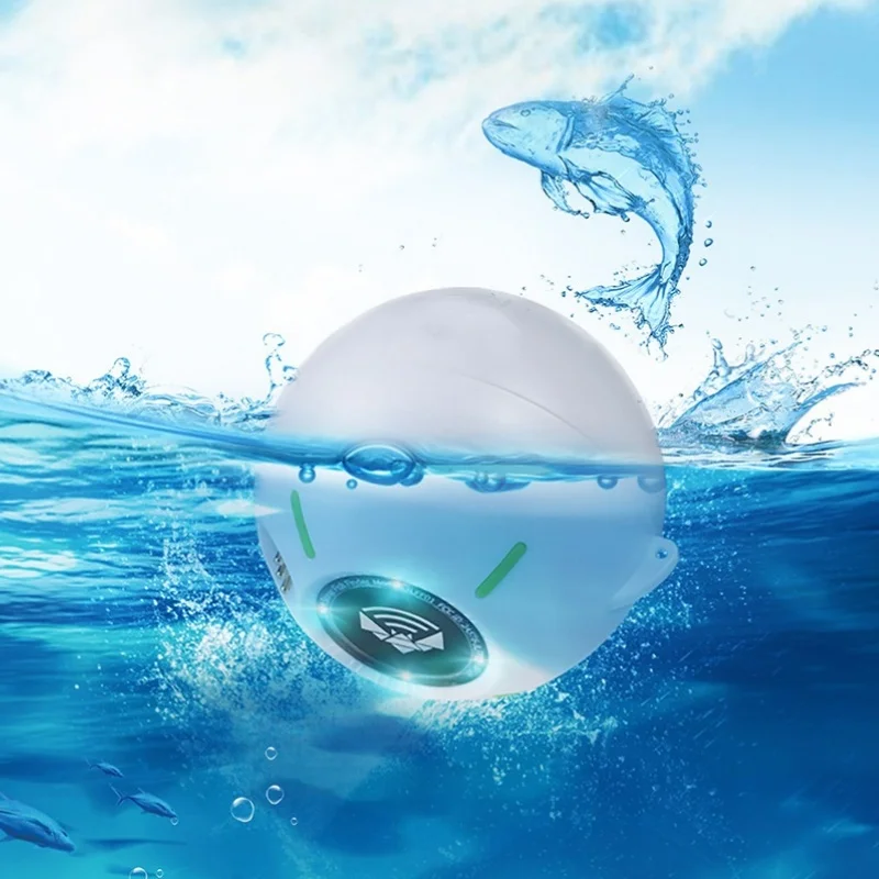 Smart Sonar Fish Finder 125KHz Rechargeable Sensor 40M Water Depth Echo Sounder Detect Finder fishing for Lake Sea Fishing Tools