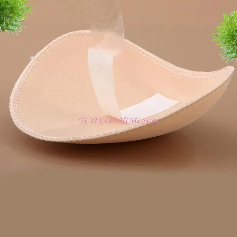 N5KF Multifunctional Shoulder Enhancers Sponge Pads No Sew Application Summer Wear