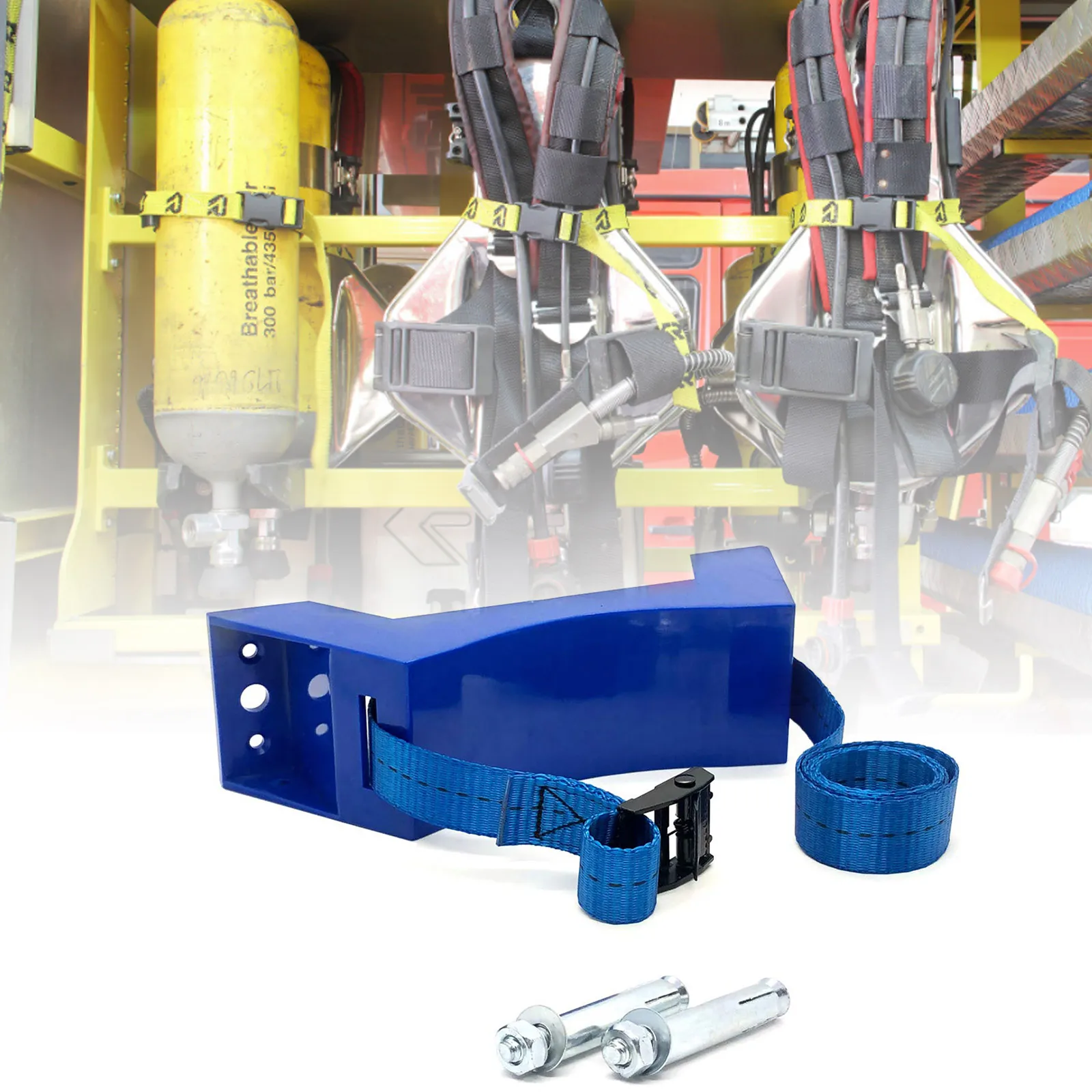 Staffa per bombola di gas a parete per bombola di gas liquefatto per roulotte Staffa per serbatoio Dispositivo di sicurezza anti-dumping per camper