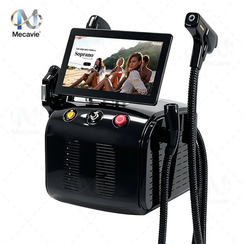 4In1 5000W Five Waves Multifunctional Beauty Machine Diode Pico DPL RF Skin Rejuvenation Hair Removal Tattoo Removal Equipmen