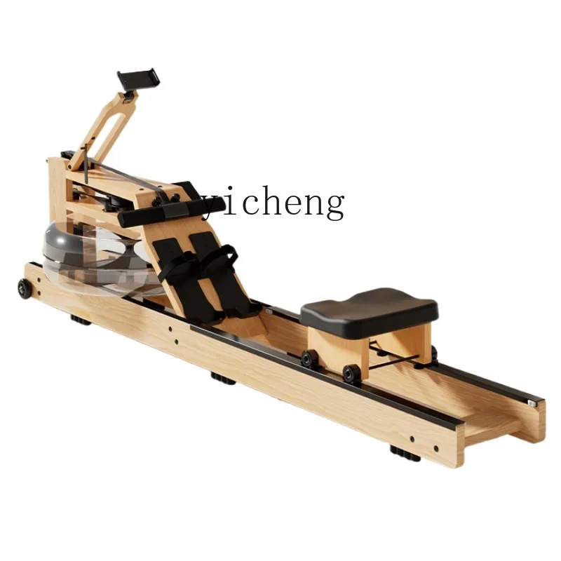 

TQH rowing machine household upright hydromagnetic double resistance fitness equipment fat burning comprehensive