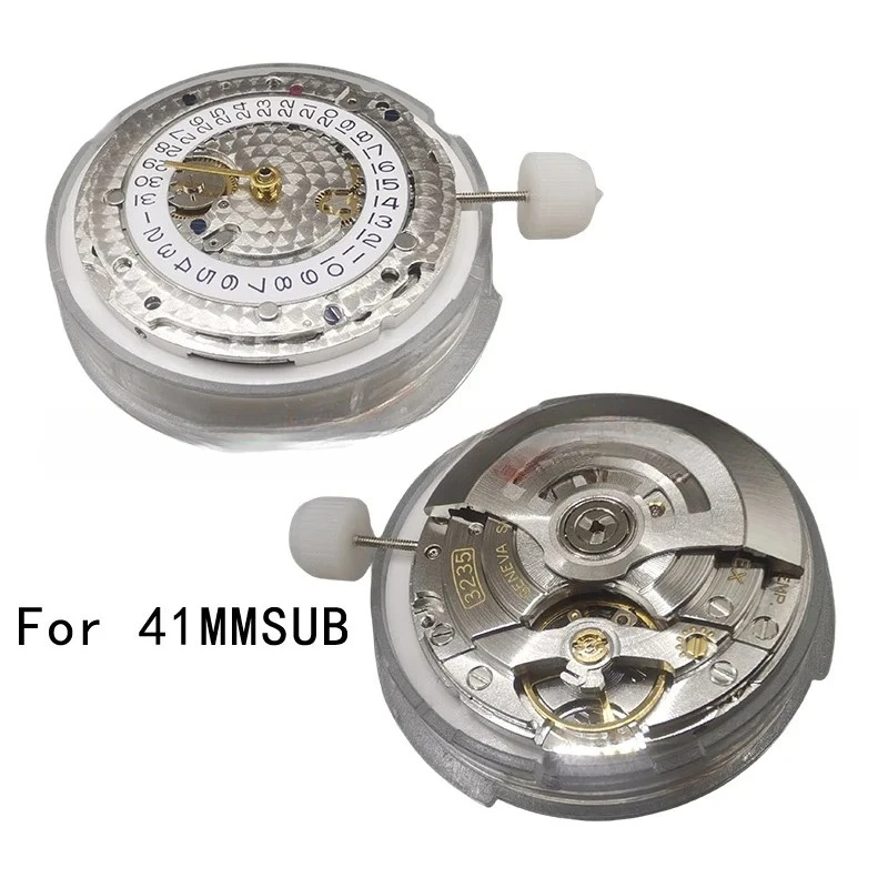 

3235 Movimiento mecánico grabado compatible con reloj automático para hombre 41 mm SUB DJ