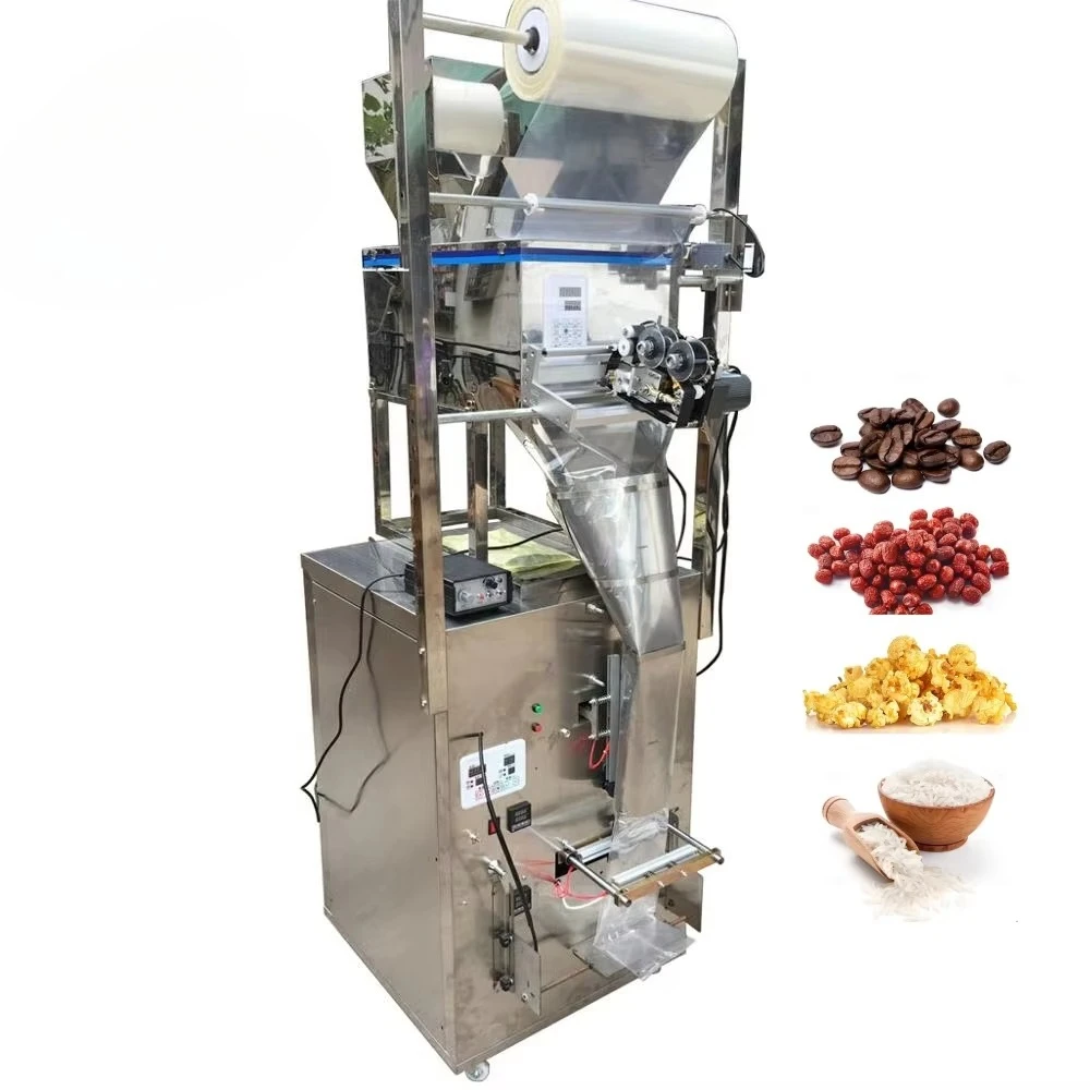 Máquina de sellado Máquina envasadora de granos de nueces, sal, arroz, azúcar, fábrica de 1 kg