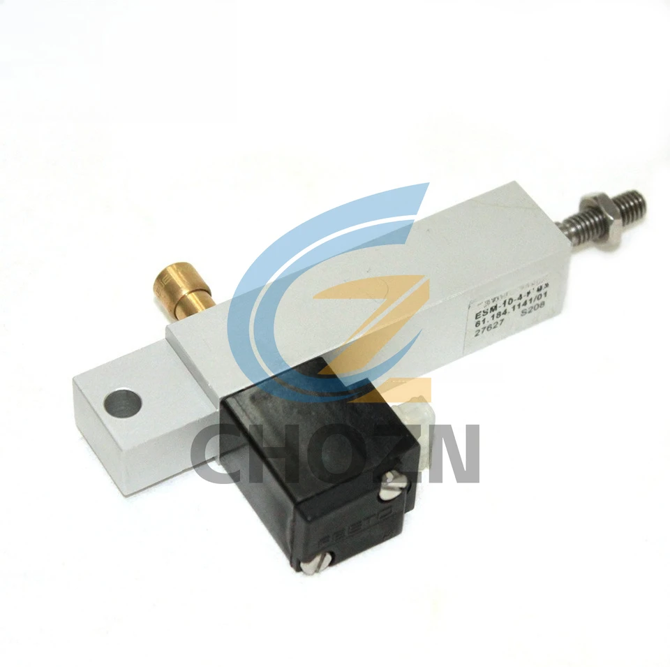 

Медная головка Heidelberg 61.184.1141 Электромагнитный клапан переднего манометра Heidelberg, цилиндр переднего манометра, запасные части Heidelberg