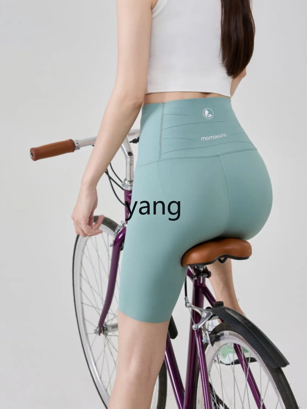 LMM Sommer dünne Sonnencreme fünf Punkte Bauch Lift Hüfte Hai Hosen Frauen tragen Sport Yoga Barbie Hosen