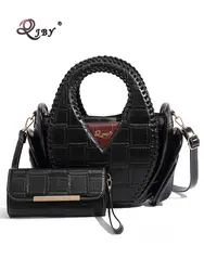 Bag Woman Shoulder Bag High-end Leather Purse Large Capacity Shopping Bag Fashion Designer Women's Top Handle Handbags Crossbody