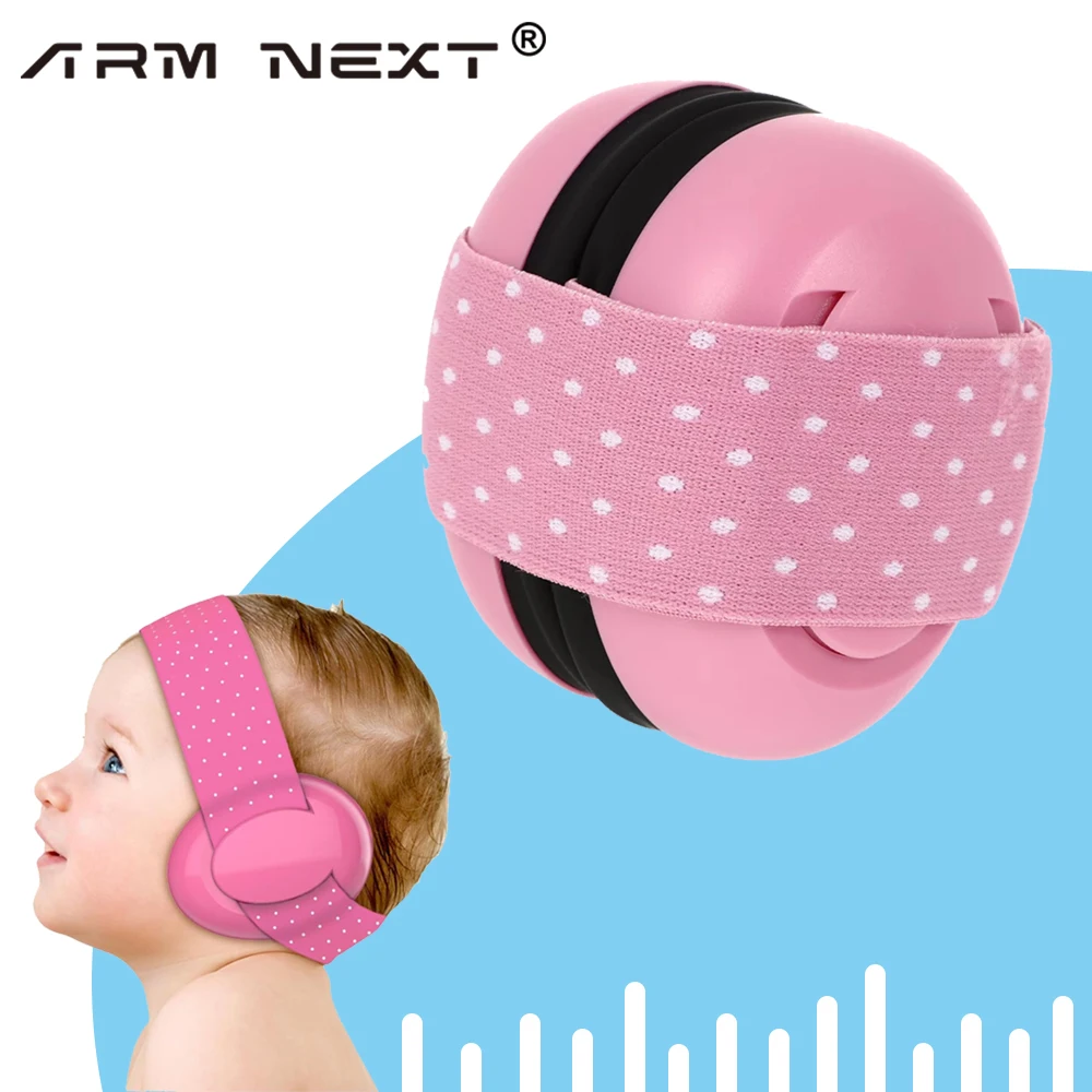 Anti Noise Baby Headphones Children Sleep Ear Stretcher Baby Ears Protection Children Earmuffs Sleeping Earplugs Child Earmuff