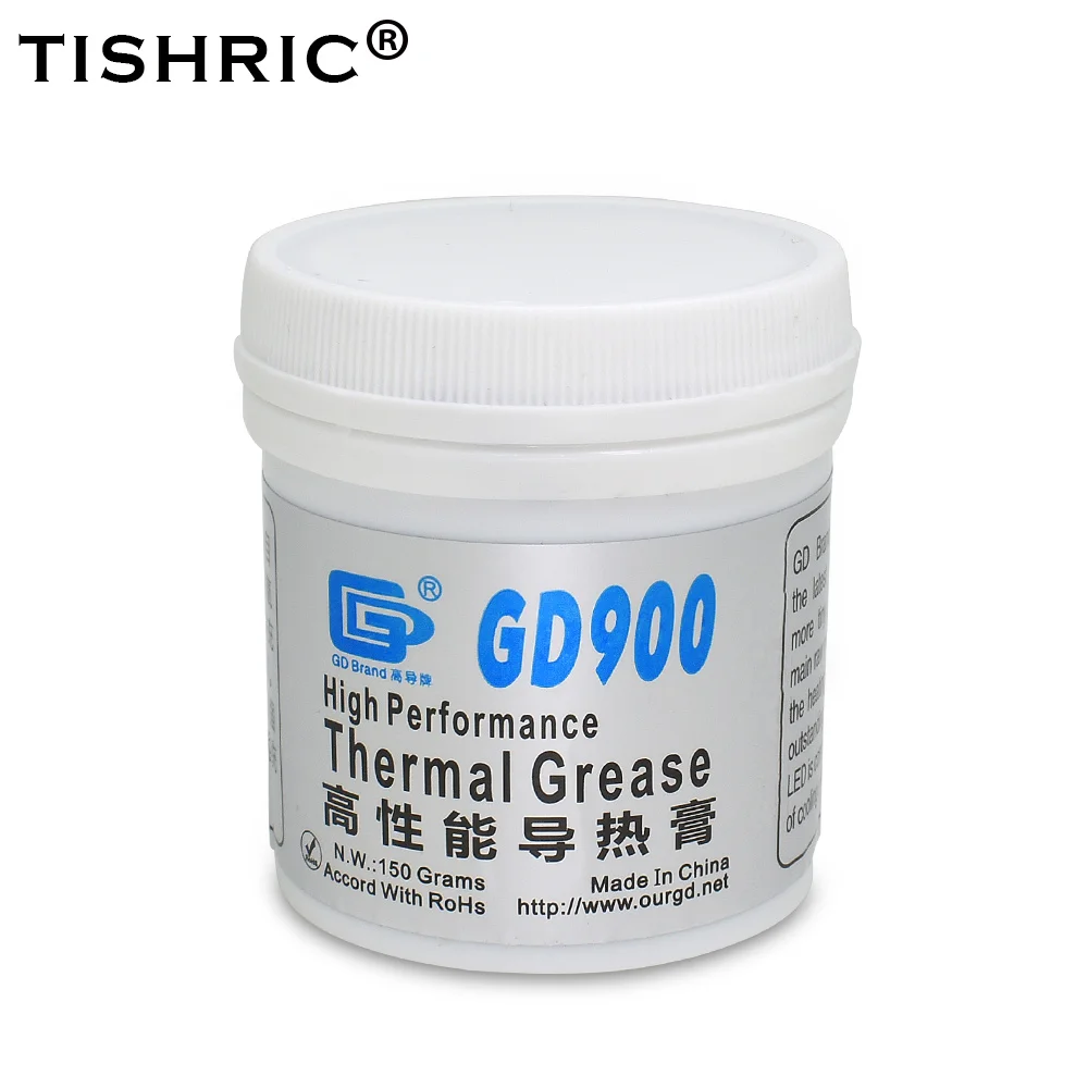TISHRIC 150g Thermal Greast GD900 Thermal Paste Gd900 Liquid Metal Heatsink Plaster Water Cooling Cpu Cooler