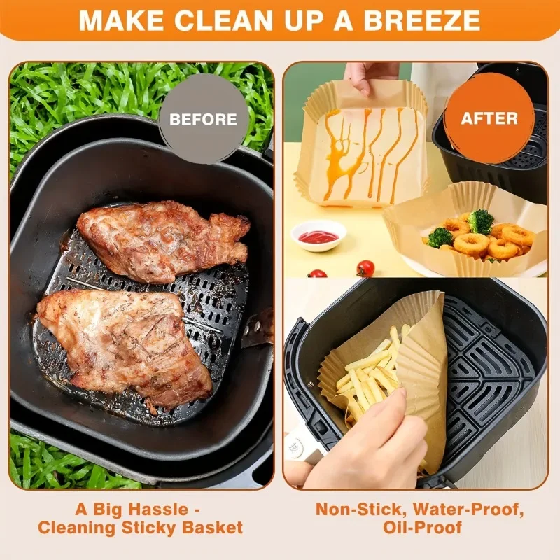 Non-Stick Air Fryer Liners 4