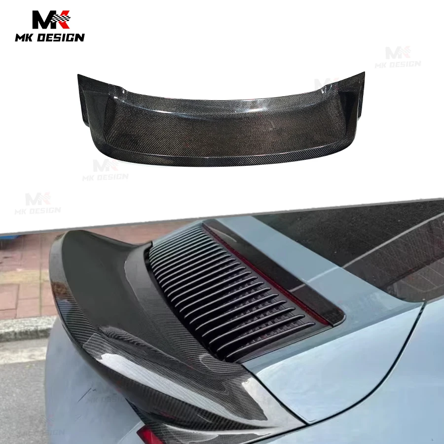 

Carbon Fiber SC Style Rear Spoiler Trunk Lip Ducktail Wing for Porsche 911 991 2012-2018 Rear Trunk Wing Spoiler Car Accessories