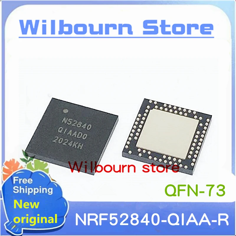 10PCS/LOT N52840 NRF52840-QIAA-R NRF52840-QIAA NRF52840 QFN73 New original