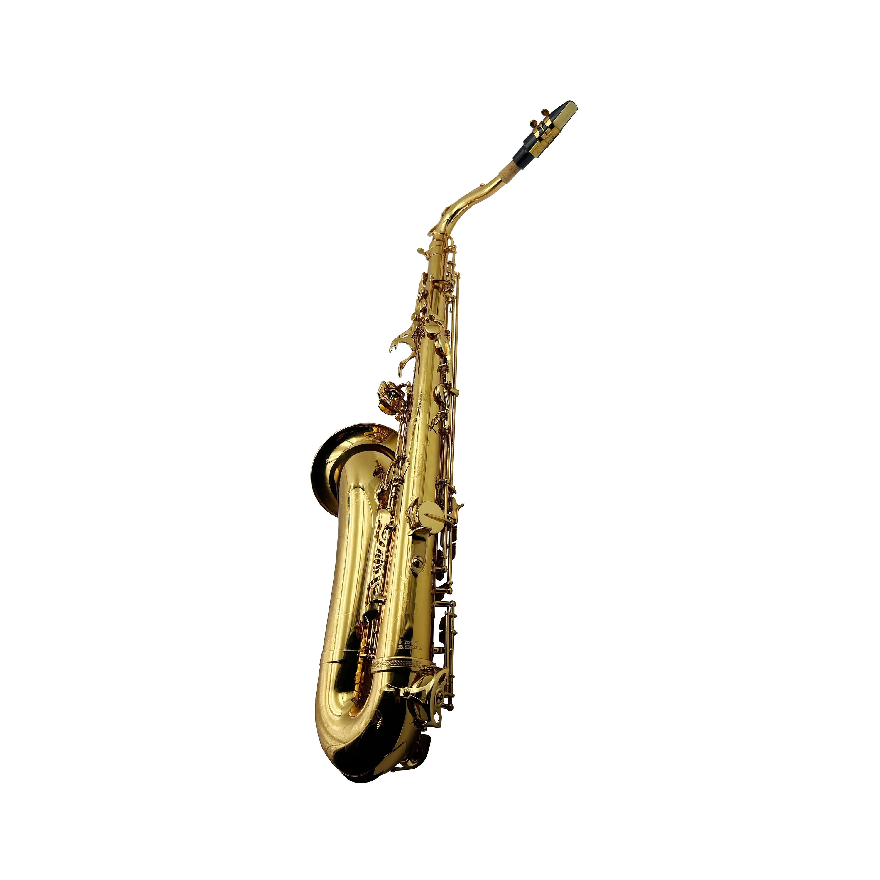 Professional BB Brass Gold Lacquer Tenor Saxophone JYTS103P Adjustable -Grade Woodwind Instrument For Use