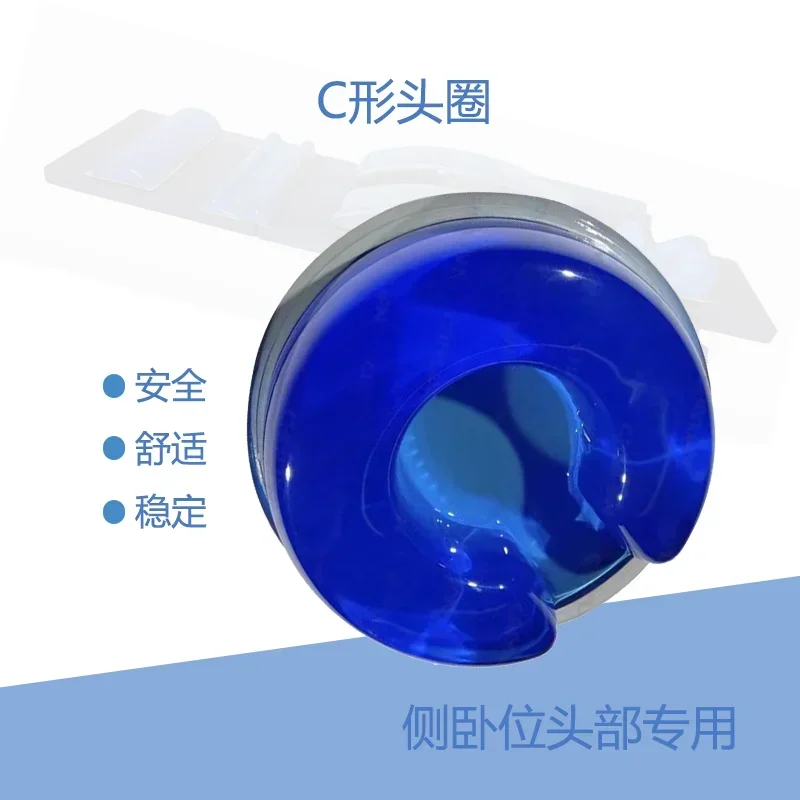 Hospital gel head cushion prone ventilation pillow ring jelly pad