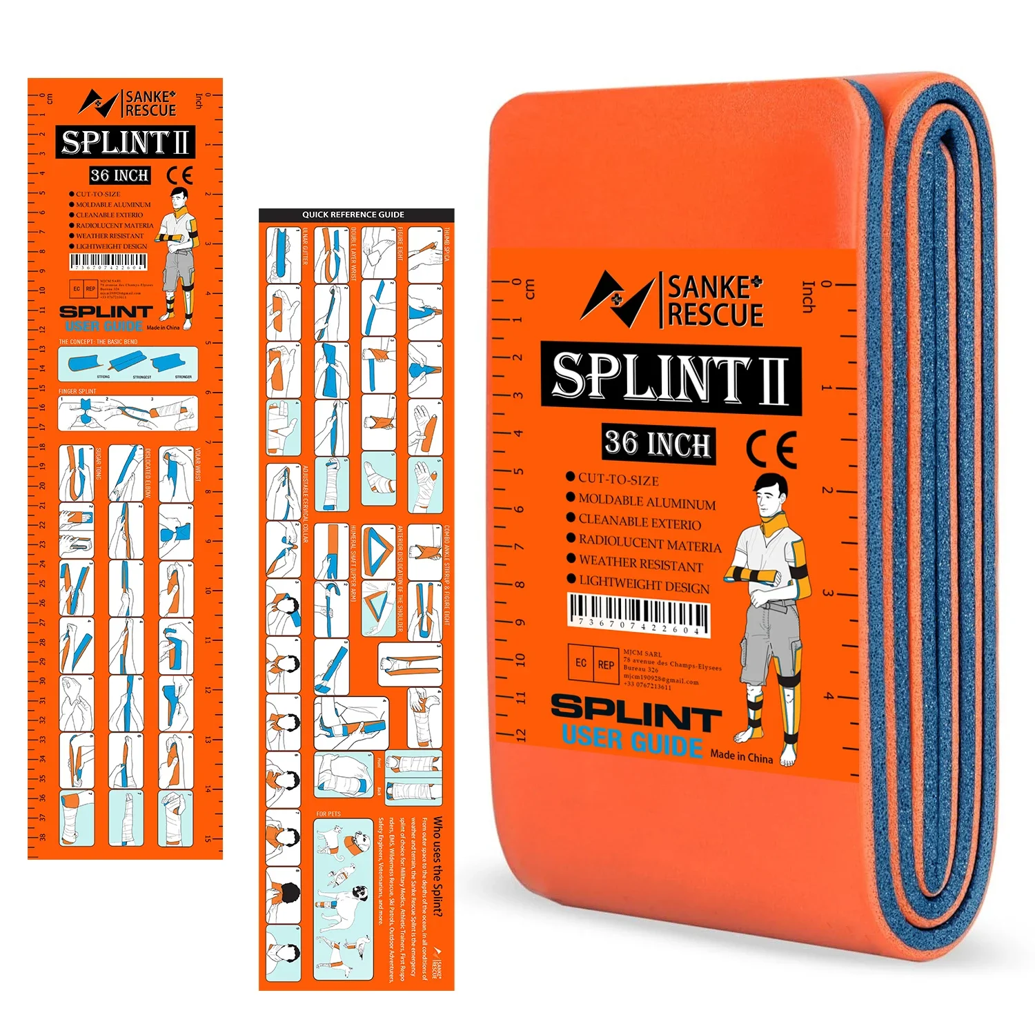 First Aid Splint 36/18\