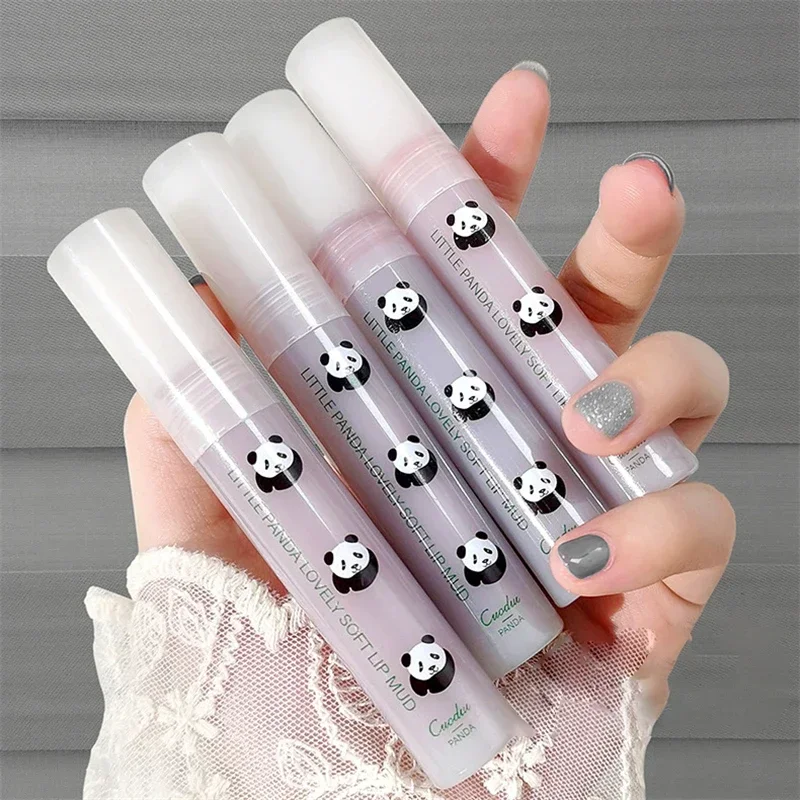 Mirror Lipstick Cute Makeup Matte Texture Waterproof Long Lasting Sweat Resistant Rich Color Silky Lip Glaze Lip Tint Maquillaje